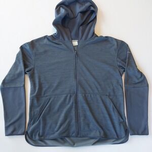 Columbia Sportswear Company‎ Women's Blue Full Zip Hooded Jacket Size XL